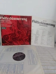 SXL 6220 WB Wagner Gotterdammerung Nilsson Solti Decca ED3 Wideband .NM - Picture 1 of 11