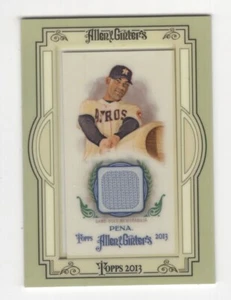 Camiseta 2013 Topps Allen & Ginter's mini reliquias enmarcadas Carlos Peña Houston Astros - Imagen 1 de 2