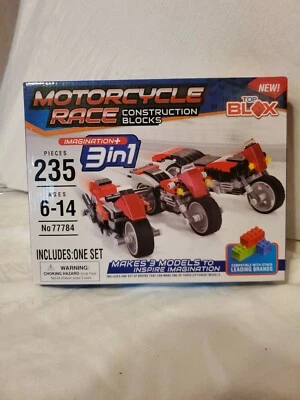 Motorcycle Race & Street Machines Construction Blocks Compatible Other Brands - Image 1 of 4