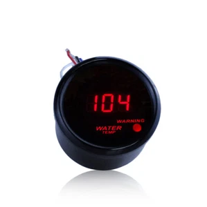 Car Motor 2" 52mm Water Temperature Meter Fahrenheit Water Sensor Temp Gauge  PA - Picture 1 of 5