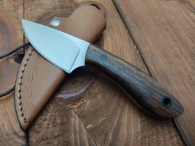 Custom Handmade 80crv2 High Carbon Steel Outdoor Pocket Skinner Hunting Knife - Image 1 of 4