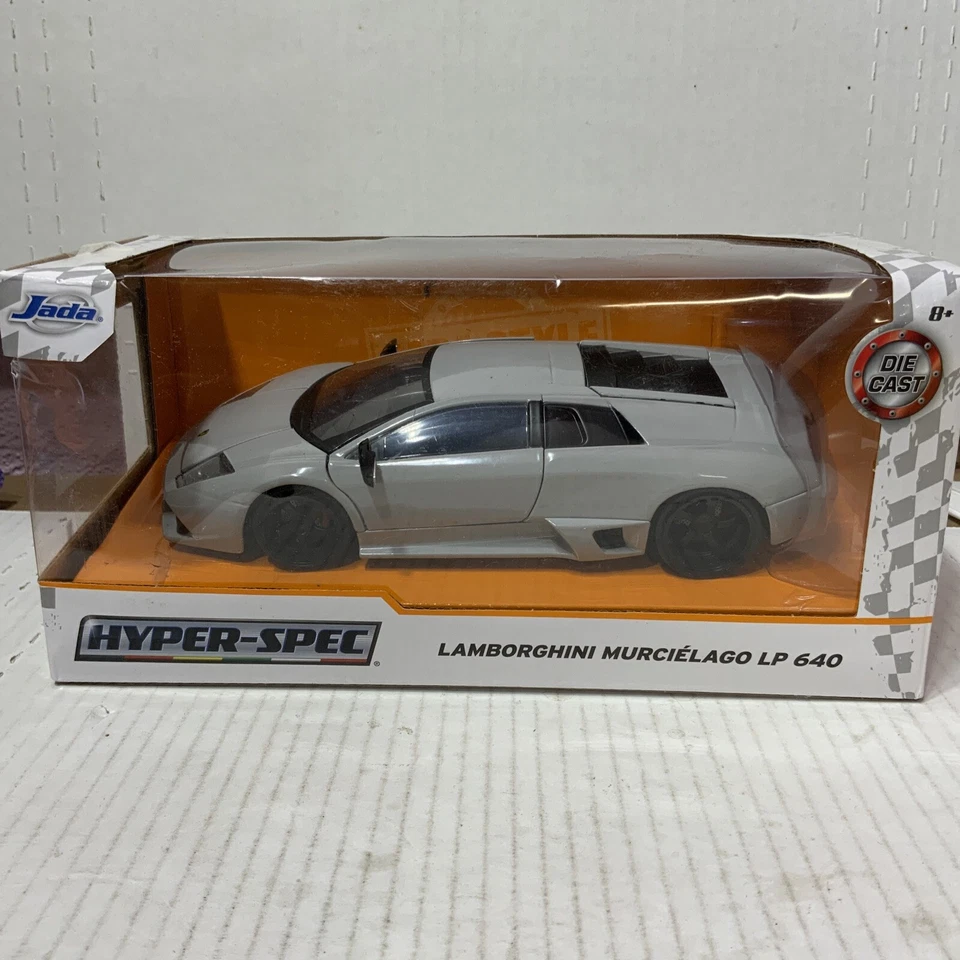 Jada Lamborghini Murcielago Lp640 1/24 Light Gray Pastel 32274