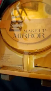 New Vintage White 1980 Goody Make-Up Mirror - Picture 1 of 10