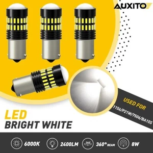 4X 48 SMD 1156 BA15S 7506 P21W LED Back Up Reverse Light For Dodge Jeep Bulbs - Picture 1 of 11