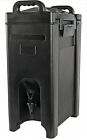 Open Box Pearington 5-gal Hot & Cold Server, Black Insulated Beverage Dispenser
