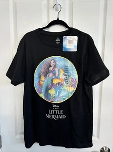 2023 Disney THE LITTLE MERMAID Adult Tee Shirt Unisex Size L - Picture 1 of 4