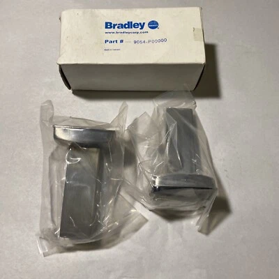 NEW Bradley Post Set for Towel Bars 9054-P00000 With Hardware - Изображение 1 из 3
