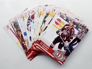 2015-16 KHL Dinamo Riga HOME Full 42-Card Set