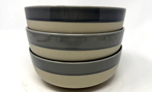 3 Royal Doulton Ellen DeGeneres grau Müslischalen 6 5/8" - Bild 1 von 5