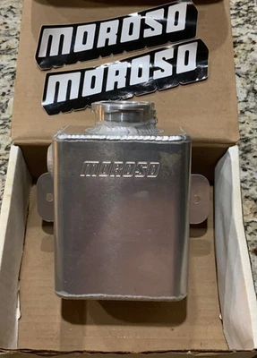 Moroso 63766 Coolant Expansion Tank 1 1/4” Catch Can Universal Type Made in USA - Imagem 1 de 4