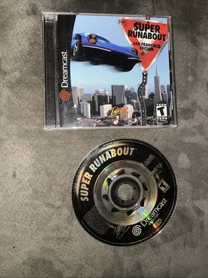 Super Runabout: San Francisco Edition (Sega Dreamcast, 2000) COMPLETE CIB  - Image 1 of 2