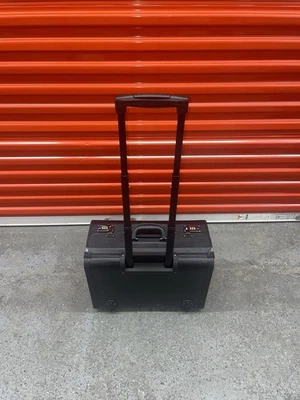 Alpine Swiss Roller 便携式电脑 公文包 皮革 轮式 直立 黑色 全新 全新 全新 全新 全新 全新 — 第 1/4 张图片