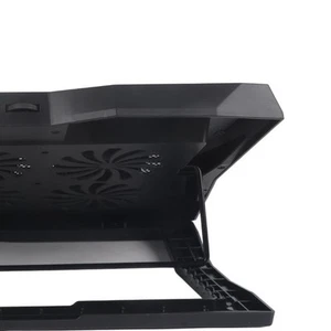 Laptop Cooling Pad 6 Fan Portable Folding Adjustable Quiet Ergonomic Laptop C CB - Afbeelding 1 van 13