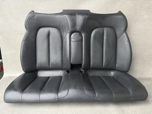 Mercedes Benz CLK W208 Cabrio Rücksitzbank Rückenlehne Leder Schwarz 2089201216 - Bild 1 von 7
