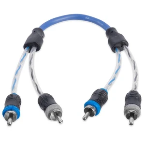 XIV2025 0.82 ft (0.25 meter) 2-Channel V-Series RCA Audio Interconnect Cable - Picture 1 of 3