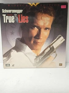 True Lies Laserdisc 8640-85 Widescreen LD WS Laser Disc Arnold Schwarzenegger - Picture 1 of 9