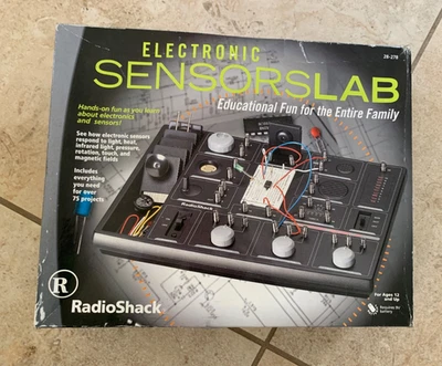 Radio Shack Electronic Sensors Lab 28-278 Educational Hands On Fun for Families - Image 1 of 4