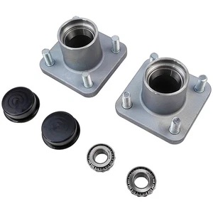 2 Club Car DS Golf Cart Front Wheel Hub Kit W/Bearings Seal For 1982-2002 - Picture 1 of 8