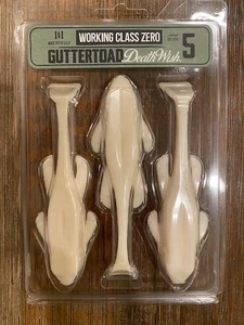Working Class Zero GutterToad Death Wish 5 in. BONE WHITE 3 pack NEW in Package - Picture 1 of 4