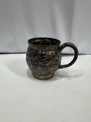 Taza antigua de plata de ley Dominick & Haff de 1887 Foto 1 de 4