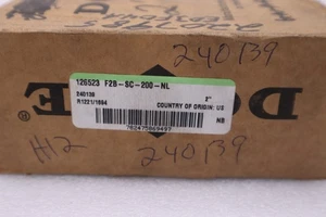 NEW IN BOX DODGE 126523 F2B-SC-200-NL / F2BSC200NL STOCK H1899 - Picture 1 of 3