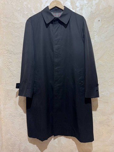 Cappotto lungo Burberry Black Label nylon nero taglia M dal Giappone
