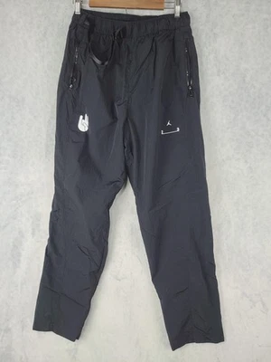 Jordan Pants Mens Large Black 23 Engineered Ripstop Zip Pockets Elastic Waist - Image 1 of 4
