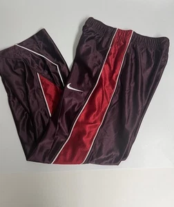 Pantaloni Nike Ragazzo Taglia Media Pantaloni Pista/Atletica Poliestere Borgogna - Foto 1 di 9
