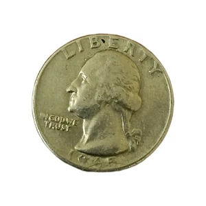 Rare 1965 Liberty Washington Quarter No Mint Mark And Rim Error - Picture 1 of 5