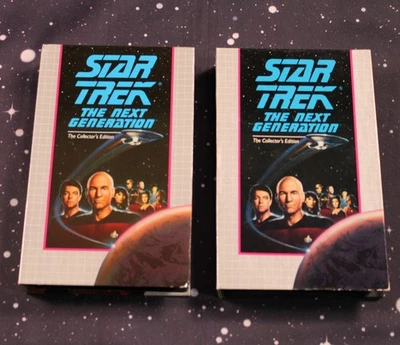 Two(2) Star Trek: The Next Generation VHS's - Big Box, Collector's Edition - Image 1 of 4