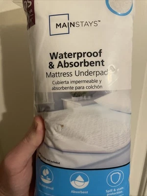 Mainstays Waterproof and absorbent Mattress Under pad - Image 1 of 2