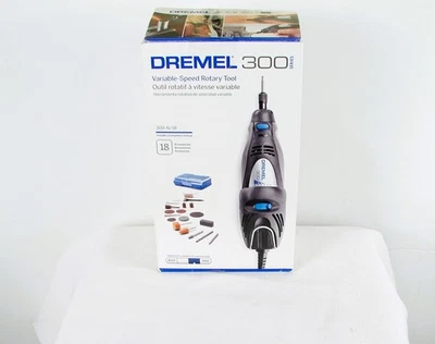 Dremel 300 Series Variable Speed Rotary Tool With Accessories & Bonus NEW In Box - Image 1 of 3