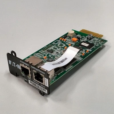 Genuine EATON Network-MS UPS Gigabit Network Management Card 710-00255-02P - Image 1 of 4