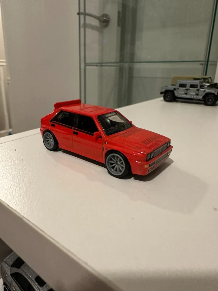 Hot Wheels Premium Real Riders Car Loose Mint Rubber Wheels Lancia Delta - Image 1 of 1