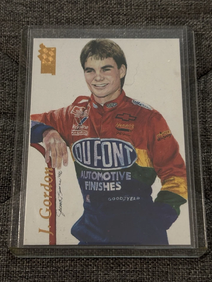 1994 Press Pass Portraits VIP Jeff Gordon #74 NASCAR - Image 1 of 1