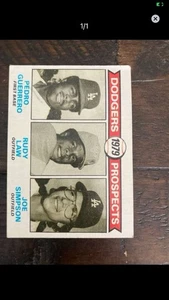 1979 Topps - 1979 Prospects Pedro Guerrero, Rudy Law, Joe Simpson #719 (RC) - Imagen 1 de 1