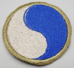 WWII 29th Infantry Division DI Unit Crest Patch NO GLOW D-DAY UNIT JUNE 6, 1944 - Picture 1 of 2