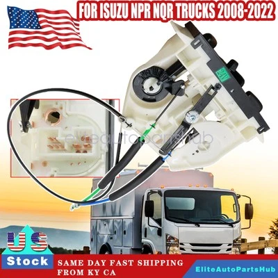 Unidad de interruptor de panel de control de clima calentador CA para ISUZU NPR NQR NRR 2008-2024 Foto 1 de 4