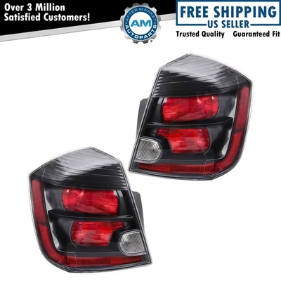 Комплект задних фонарей подходит для Nissan Sentra NI2800188 NI2801188 2010-2012 годов выпуска - Изображение 1 из 4