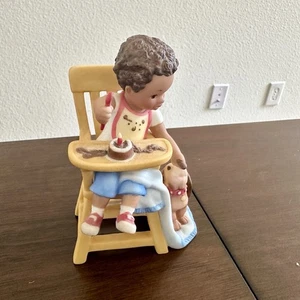 2002 Little Pride & Joys African American Boy Dog "Baby's First" Figur Willitts - Bild 1 von 8