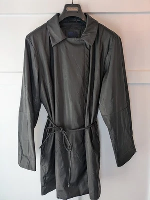 Venezia 女式腰带风衣深灰色耐用聚乙烯 18/20 码 — 第 1/4 张图片