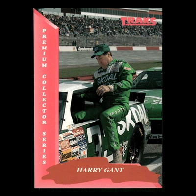 Harry Gant #33 1993 Traks Leo Jackson Motorsports Racing Card - Image 1 of 3