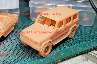 3D Printed 1/72 Baic BJ80 Off-road Jeep Unpainted - Image 1 of 2