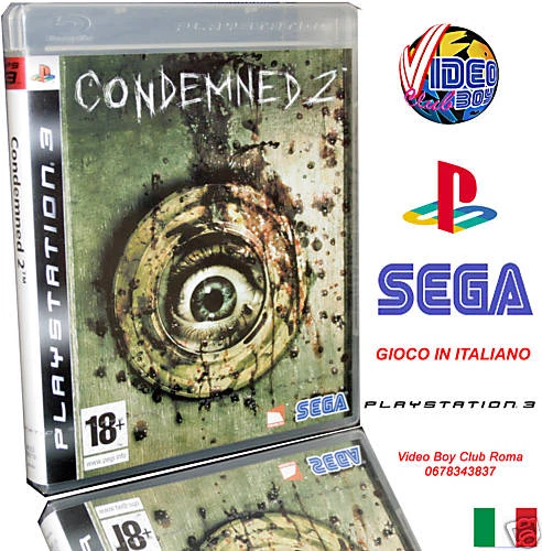 CONDEMNED 2 NEW OFFICIAL ITALIAN VERSION SONY PS3 - Image 1 of 1
