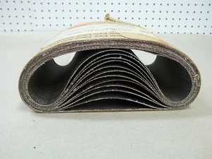 CINTURONES DE TELA DE POLICUTADO 3M 6"" X 20"" 12 PK P120YF FABRILOK L- FLEX 777F - Imagen 1 de 2