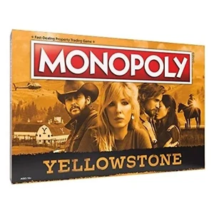 NUOVO gioco da tavolo Yellowstone Monopoly - basato sulla serie western vincitrice di un Emmy Award - Foto 1 di 12