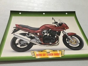049 Suzuki GSf1200 Sw Bandit 1999 Enchufe Colección Atlas Motos Desde Decl 1200 - Imagen 1 de 2