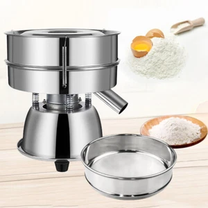 Mechanical Electric Sieve Vibrating Sieve Machine Powder Shaker 20-300 Mesh - Picture 1 of 49