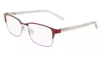 Nuevas gafas para mujer Bebe BB5190 610 marco óptico rojo borgoña 52-17-135 Foto 1 de 2