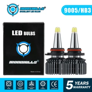 8-Side 9005 LED Headlight Bulb Conversion Kit High Beam White Super Bright 6500K - Picture 1 of 12